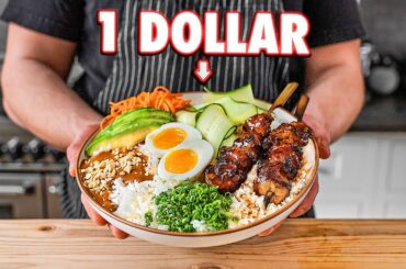 The 1 Dollar Healthy Rice Bowl