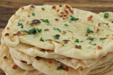 Garlic Naan Bread Recipe |How to Make Naan Bread