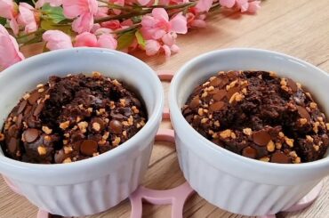 BEST baked oatmeal recipe in 1 minute! Low calorie dessert for breakfast!
