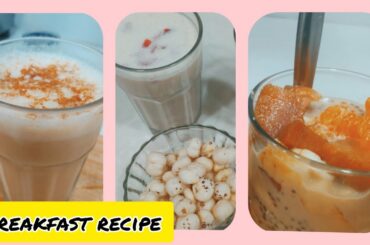 4 healthy breakfast recipes for weight loss or weight management @vini ki duniya