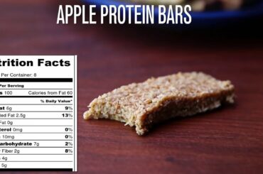 Healthy Low Calorie Recipe For Weight Loss | Apple Protein Bars | Booths Fitness
