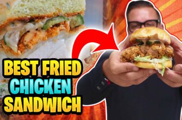 Fried Chicken Sandwich Tutorial | #1 Fried CHICKEN recipe  (Step-by-Step Guide)