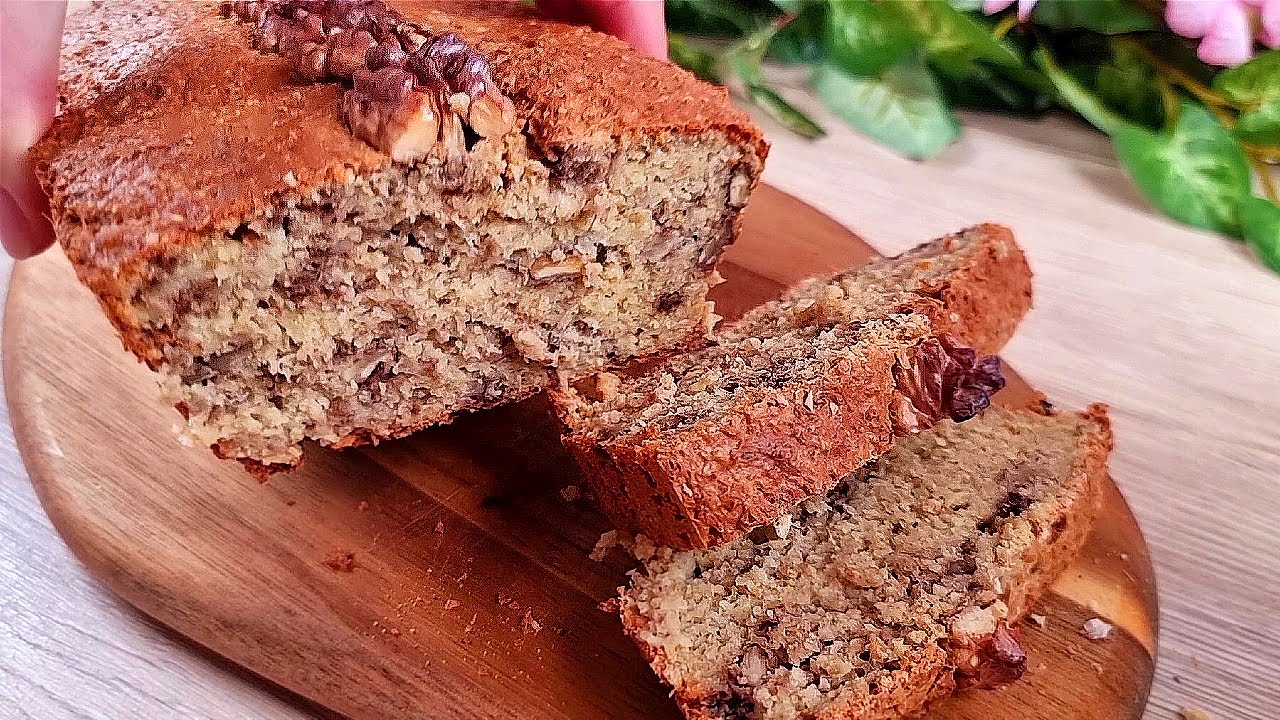 Amazing weight loss oat bread recipe! No flour, no oil, no kneading Amazing weight loss oat bread recipe! No flour, no oil, no kneading