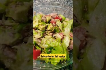 Tuna salad/healthy salad recipes/#youtubeshorts #ytshorts