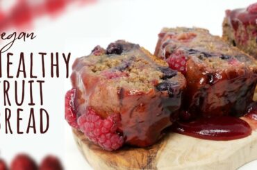 The HEALTHIEST Fruit Bread - Vegan | Gluten Free | Oil Free | Sugar Free