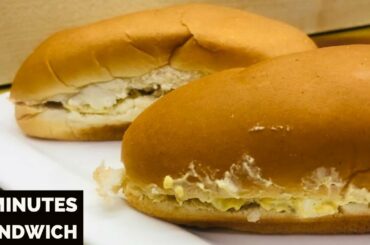 Quick & Easy Evening Snack | Easy Sandwich Recipe | Egg Sandwich Recipe |