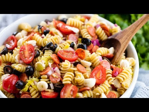 How to Make Italian Pasta Salad | The Stay At Home Chef How to Make Italian Pasta Salad | The Stay At Home Chef