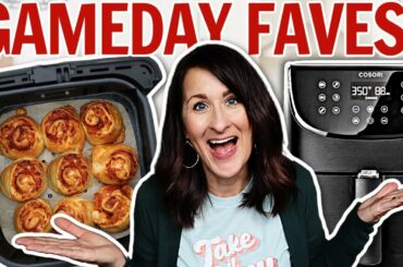 TOP 20 AIR FRYER Appetizers & GAME DAY Food!