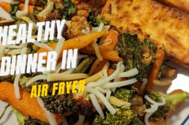 Healthy dinner recipe|| Air fryer Recipes #airfryerrecipe #mixedvegetables #tandooripaneer