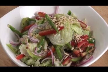 Mixed Vegetable Salad with Coriander Honey Vinaigrette | Sanjeev Kapoor Khazana