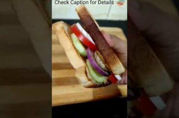 HEALTHY SANDWICH    #shortrecipe #shorts #breakfast