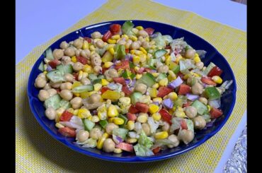 Protein Salad/ Weight-loss Recipe/ Healthy Protein Salad/ Iceberg Healthy Salad/ Healthy Recipes