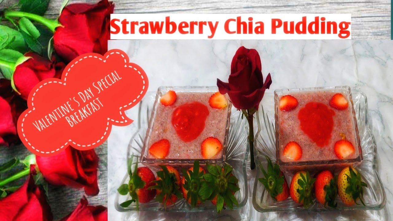 How to Make Strawberry Chia Pudding| Valentine's Day Healthy Breakfast idea #weightloss #vegan How to Make Strawberry Chia Pudding| Valentine's Day Healthy Breakfast idea #weightloss #vegan