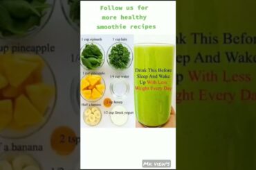 healthy recipes-1 || for weight loss || healthy food and drink || #shorts || MK view's