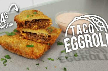 160 Calorie Taco Egg Rolls Recipe