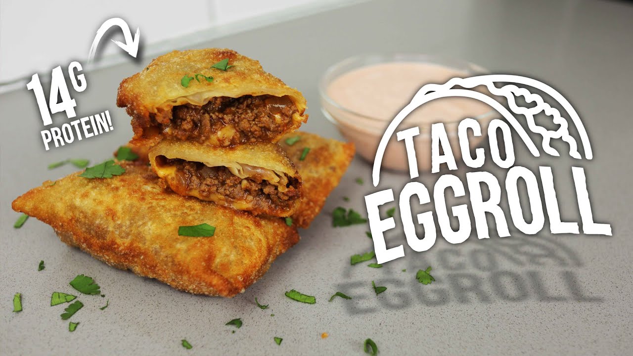 160 Calorie Taco Egg Rolls Recipe 160 Calorie Taco Egg Rolls Recipe