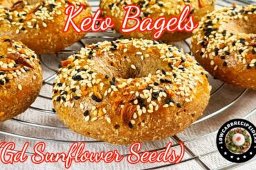 HOW TO MAKE KETO BAGELS | GD SUNFLOWER SEEDS | CHEAP | HEALTHY | NUT FREE | DELICIOUS