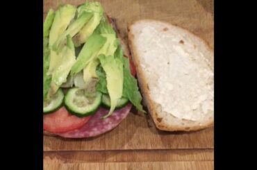 Nephew Makes  Own Sandwich