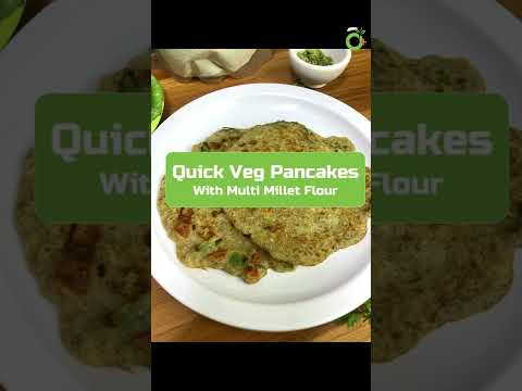 Quick and Instant Breakfast | Millet Veg Pancakes | Healthy Breakfast Recipe | Organic Breakfast Quick and Instant Breakfast | Millet Veg Pancakes | Healthy Breakfast Recipe | Organic Breakfast