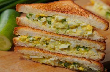 10 minutes Breakfast Recipe | Healthy Breakfast | Egg Mayonnaise Sandwich