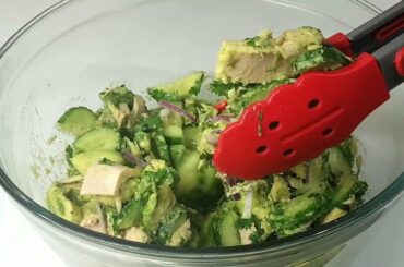 Healthy Avocado Tuna Salad Recipe || Very Healthy Recipe