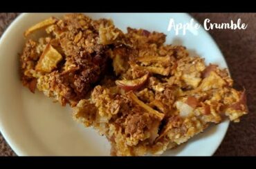 Healthy Apple crumble | Healthy Recipes | Dessert recipes