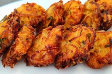 Snacks recipe | instant snacks recipe just in 10 mins | onion pakora | 2 ingredient kids new snacks