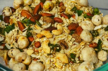 Diet Oats Snacks | Healthy Snacks | Oats Poha Namkeen Recipe