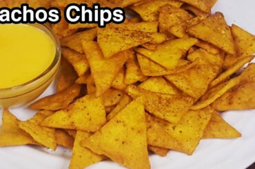 Nachos with Cheese Sauce|How to make Nachos | Healthy Snack Recipe |Mexican Food |by Classic Kitchen