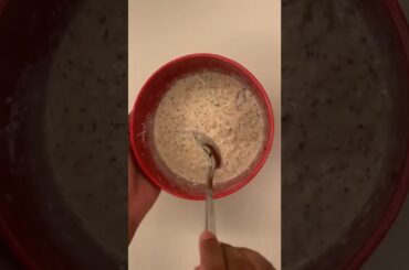 Oats Breakfast | Healthy Oats Recipe | Overnight Oats | Oatmeal #oatmeal #breakfast #oats #shorts