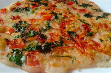 Rava uttapa | Healthy breakfast recipe | Nasta recipe | Rava recipe || RL healthy  home ||