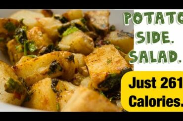Just 261 Calories Perfect Potato Salad Recipe~Potato Side ~.Healthy Diet Food. Diet Salad AUmeetsPK.