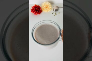 Ragi Malt | Healthy Ragi Drink For Weight Loss | Finger Millet Recipes | Ragi Malt For Kids #Shorts