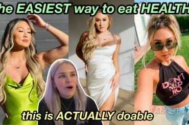 EATING LIKE LAURDIY FOR A DAY *the EASIEST hacks to a healthy lifestyle + QUICK MEALS + dessert WOO
