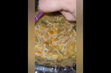 Slow Cooker Chicken Pot Pie Soup Healthy Family Friendly Cook With Me