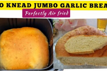 BEST AIR FRYER GARLIC BREAD RECIPE :AIR FRY MULTI PURPOSE NO KNEAD DOUGH RECIPES WITHOUT SUGAR & EGG