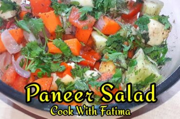 Protein Salad | Paneer Salad | Healthy Salad Recipe For Weight Loss