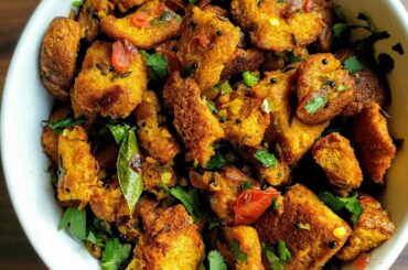 Bread Upma Recipe | Healthy Breakfast Recipe | I'mWOW