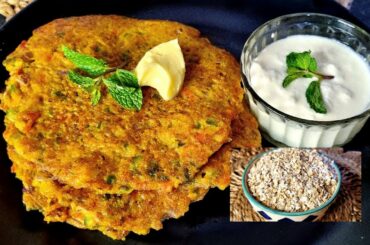 Oats Chilla Recipe for weight loss/Weight loss Breakfast/Easy Oats Chilla/Healthy Recipes