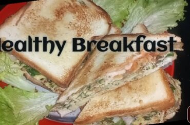 ~~Healthy Breakfast~~Sandwich recipe~~ by Maleeha's Kitchen #food #taste #cooking #love