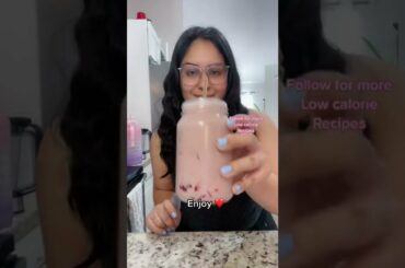 healthy low calorie breakfast smoothie recipe. low calorie smoothie #shorts