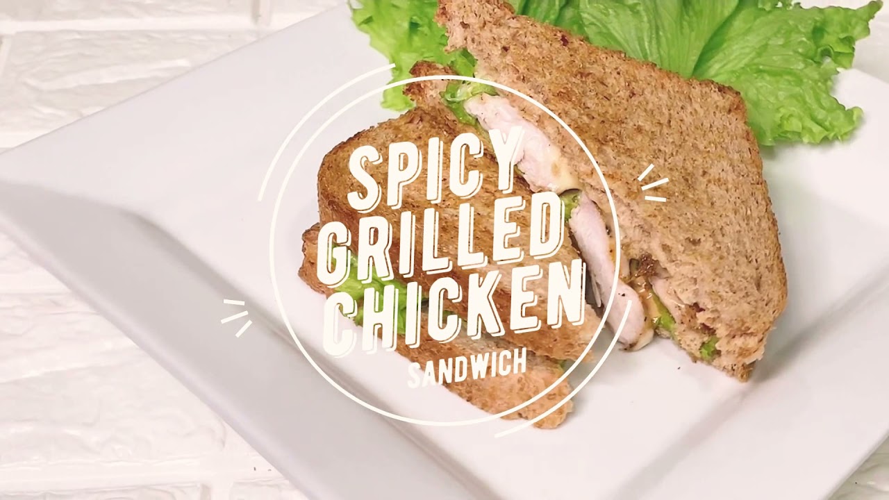 Spicy Grilled Chicken Sandwich | Healthy Sandwich | Healthy Recipes | Low Calorie Recipes Spicy Grilled Chicken Sandwich | Healthy Sandwich | Healthy Recipes | Low Calorie Recipes
