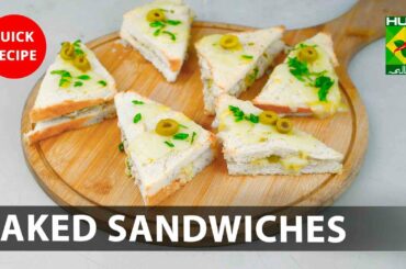 Baked Sandwiches Complete Recipe - Try it Now | Quick & Healthy Recipes | Masala TV