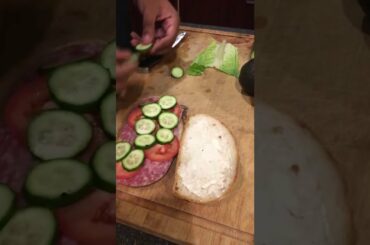 Nephew Makes Own Sandwich