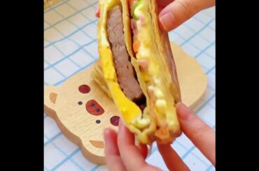 Ms Shi & Mr He Sandwich Recipes Compilation | Shi's Cooking ASMR #shorts