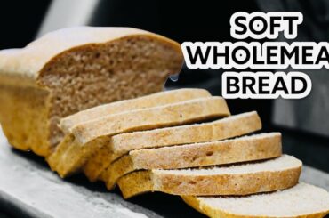 Easy Soft and Fluffy Whole Wheat/Meal Bread Recipe|Brown Bread Recipe| Wholemeal Bread Recipe