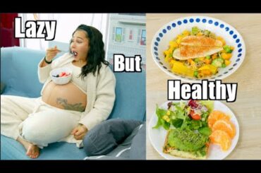 What I Eat 29 Weeks Pregnant With Twins / Lazy But Healthy Recipes / What I eat in a day