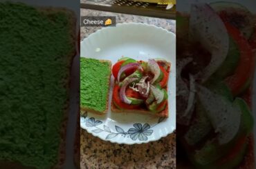 Crispy Veggie Sandwich | Brown Bread Sandwich | Healthy and Tasty Sandwich | Sandwich | #Shorts
