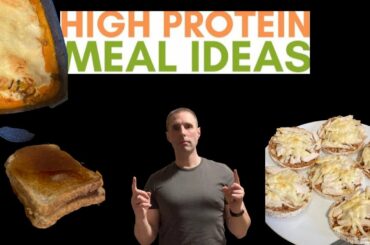3 Healthy, Super Easy High Protein Meals in 2022!!