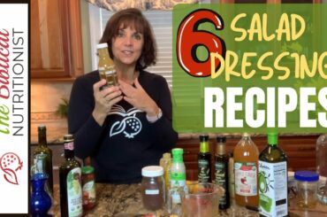 6 Easy & Healthy Salad Dressing Recipes You Should Make Today!